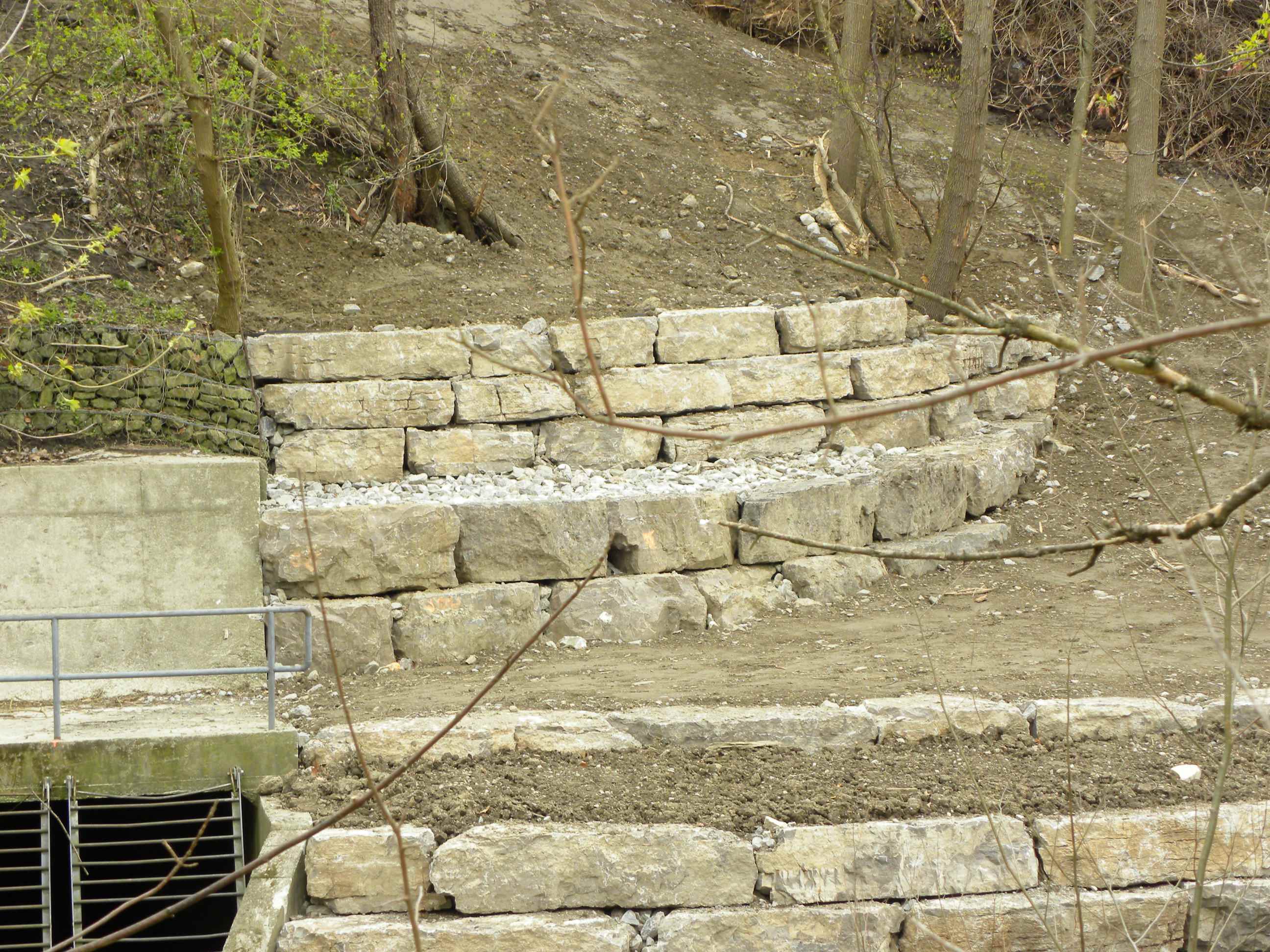 HIllside Armour stone wall_4863