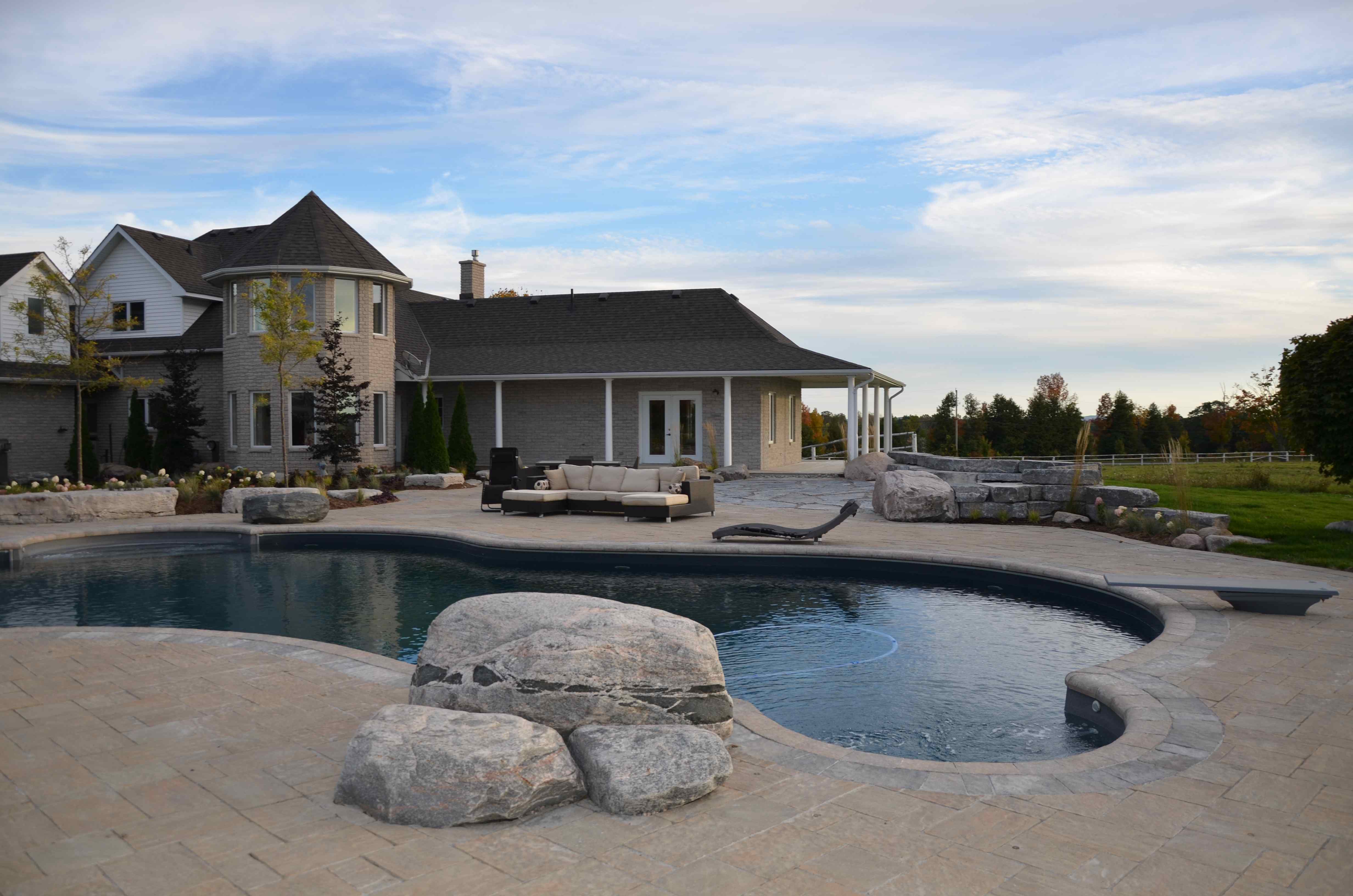 DSC_3845 pool with landscaping